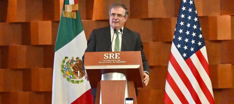 Declaración de Blinken sobre cárteles en México fue bajo presión, considera Ebrard