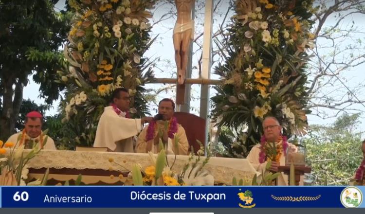 Diócesis de Tuxpan celebra 60 años de su fundación con un tabasqueño como su pastor