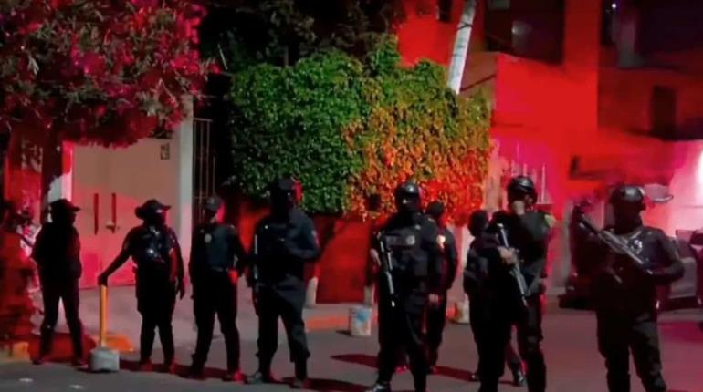 Caen 16 personas tras cateo en fiesta en Tlalpan, en CDMX