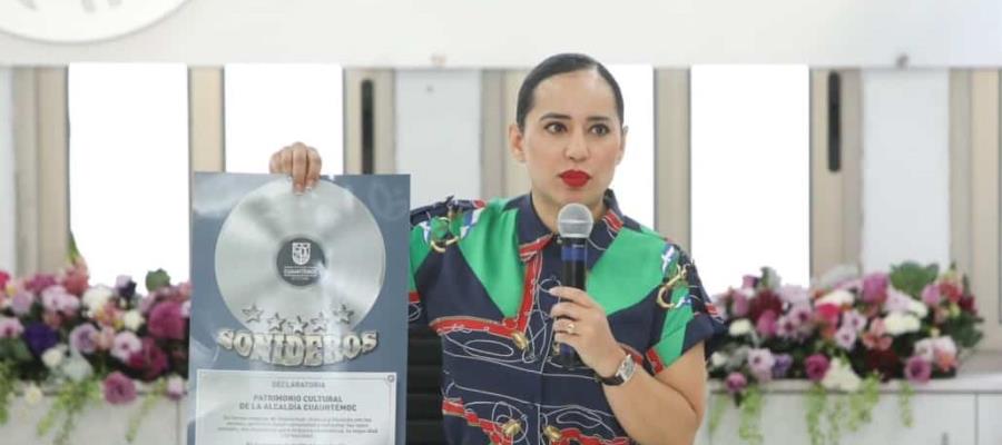 Sandra Cuevas declara a sonideros ´Patrimonio Cultural de la Alcaldía Cuauhtémoc´