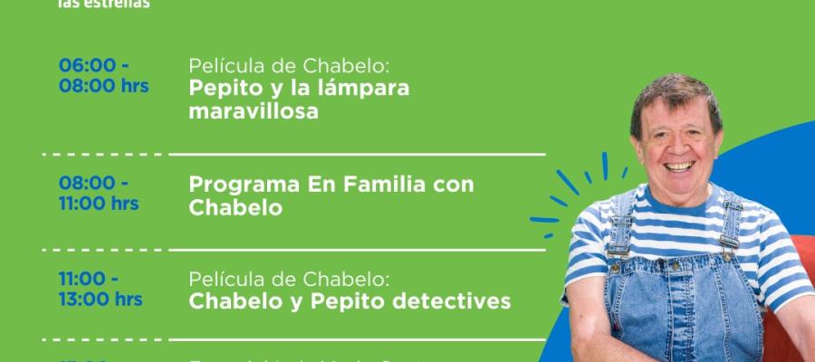 Televisa rendirá tributo este domingo a "Chabelo" en su barra programática