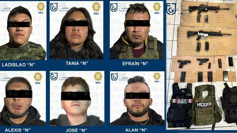 Vincula Fiscalía de CDMX a 6 sicarios del CJNG que atacaron a García Harfuch