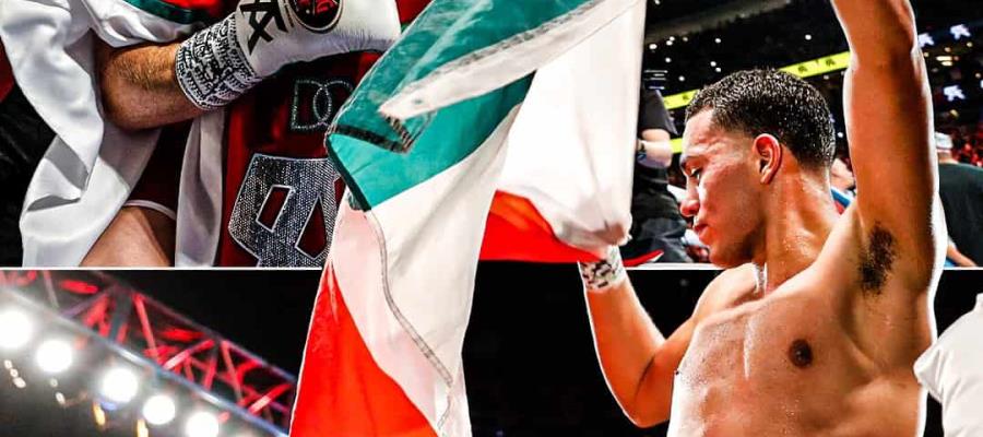 David Benavidez pide a Canelo como su próximo rival tras derrotar a Caleb Plant