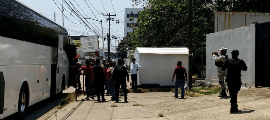 Aseguran a cerca de 20 migrantes en el Centro de Villahermosa