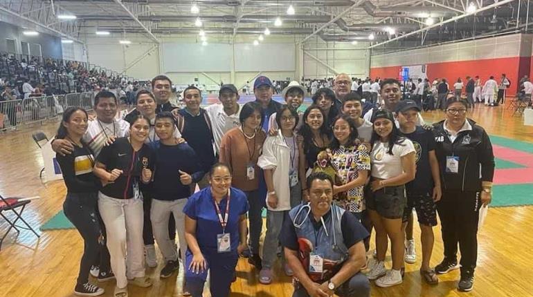 Karatecas tabasqueños siguen sumándose a los Juegos Nacionales CONADE; ya son 34 los clasificados