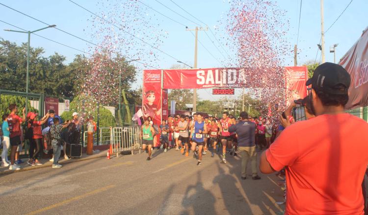 Chelo Balán y Jerania Morales, los ganadores de la sexta edición de la carrera de Súper Sánchez