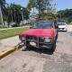 ¡No controló la velocidad! Taxista choca en la Villahermosa-Frontera