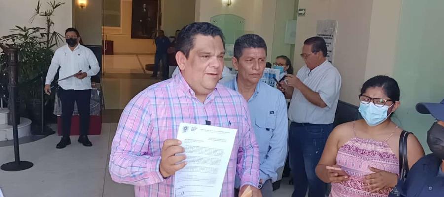 PRD entrega en Palacio de Gobierno propuesta para desaparecer 2 dependencias