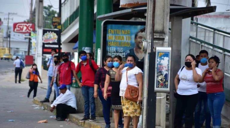 Paradas en Villahermosa están en mal estado; A.C. urge al Ayuntamiento de Centro repararlas