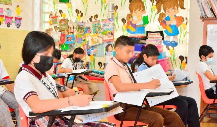 Más de 300 alumnos de primaria participan en examen de Olimpiada del Conocimiento: Setab