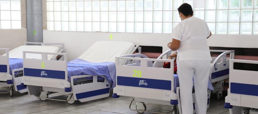 Tras 15 años de rezago, Insabi renueva 30 camas del Hospital de Salud Mental Villahermosa