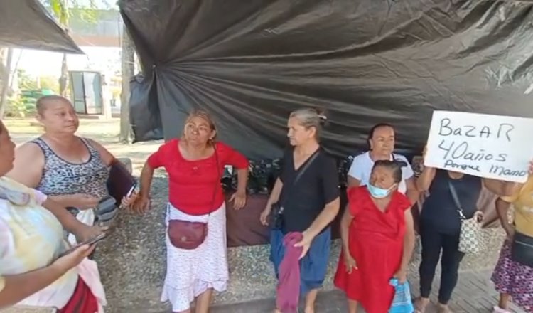 Piden ambulantes que les permitan seguir en Parque de Gaviotas mientras se define sede para reubicación