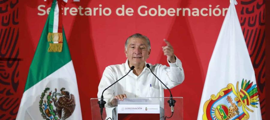 2024 será el año de la consolidación de la 4T, dice Adán Augusto desde Guerrero