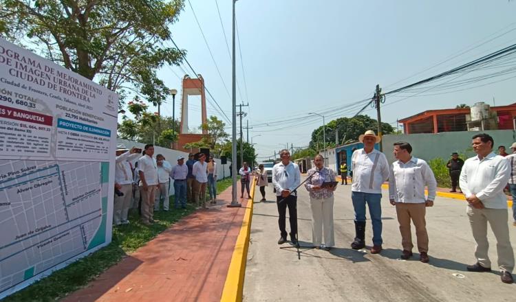Frontera tendrá, pronto, planta de tratamiento de aguas residuales anuncia Merino en gira por el municipio