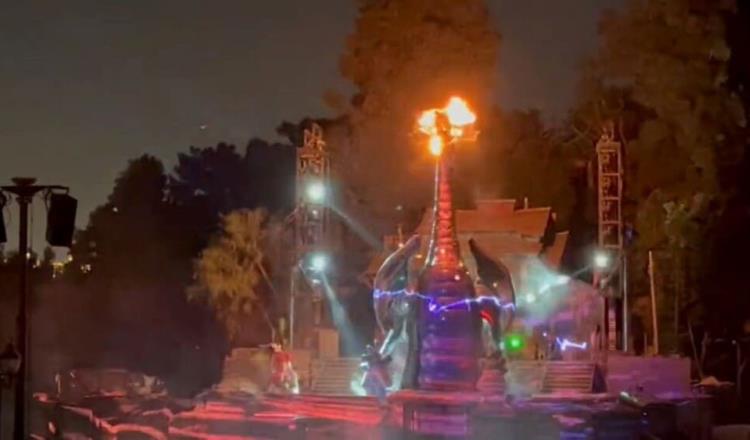 Se incendia atracción de Dragón en Disney California