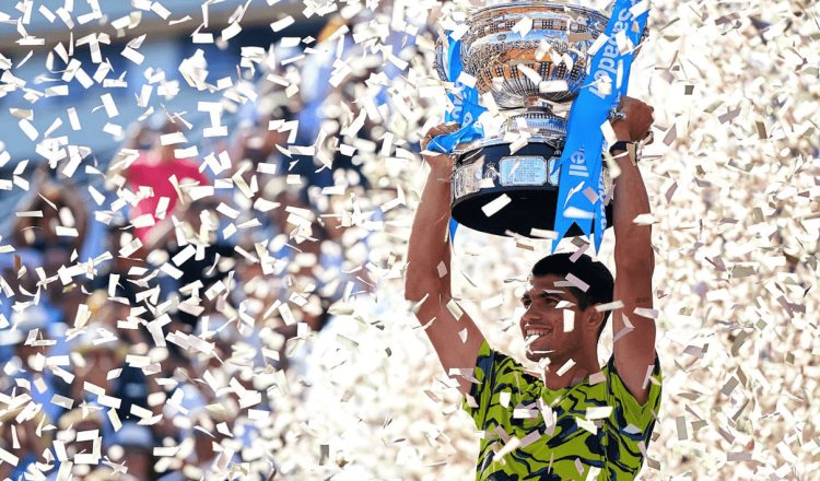 Carlos Alcaraz se corona Bicampeón del Barcelona Open; venció a Tsitsipas