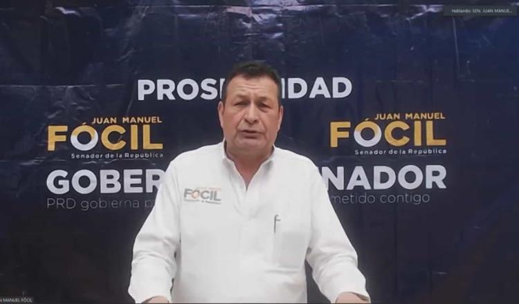 Desea Fócil pronta recuperación a AMLO, tras contagio de COVID