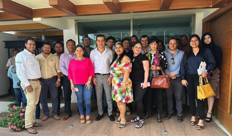 Toman protesta a delegación del Consejo Consultivo Empresarial en Tabasco