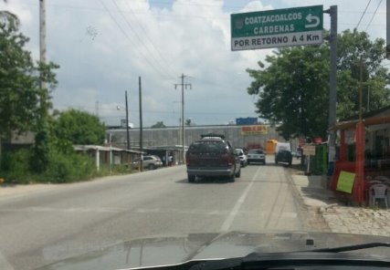 ¡Atención! Por obras, cierran este sábado carriles centrales de La Isla-Villahermosa