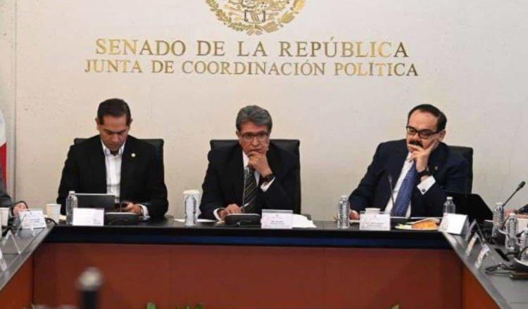 Advierte Monreal que toma de tribuna del Senado será más frecuente por sucesión presidencial anticipada