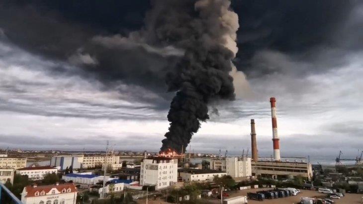 Destruyen con uso de drones planta de combustible ruso en Crimea