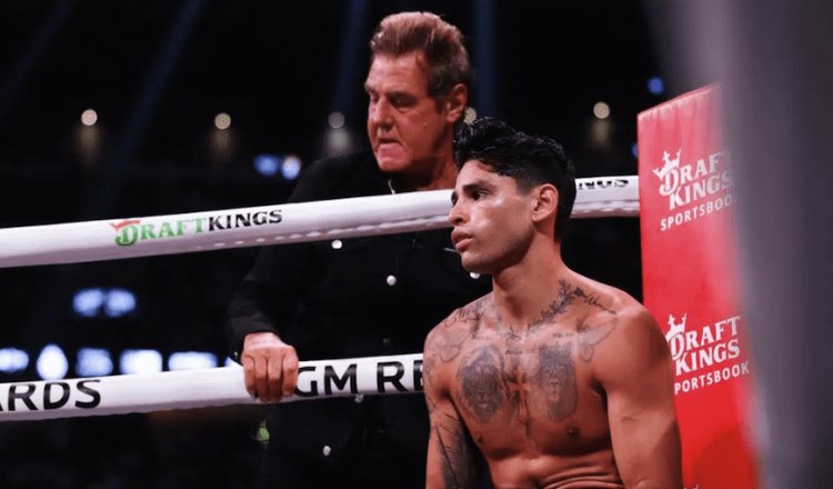 Ryan García despidió a su entrenador Joe Goossen luego de la derrota ante Gervonta Davis