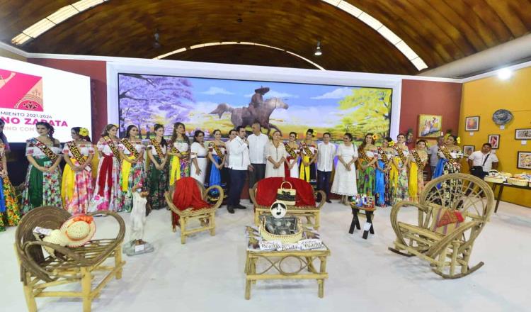 En el sexto día de feria inauguran los stands de Cunduacán y Zapata