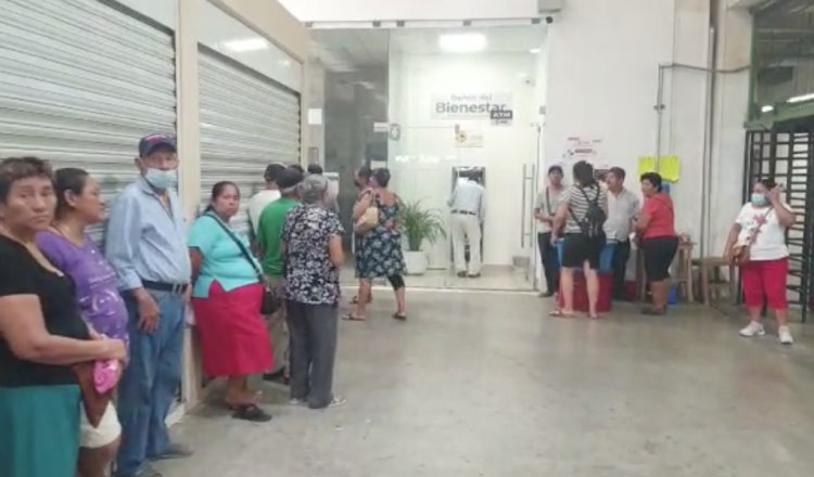 Falla En Los Cajeros Del Banco Del Bienestar En Villahermosa Es De Siempre Denuncian Adultos