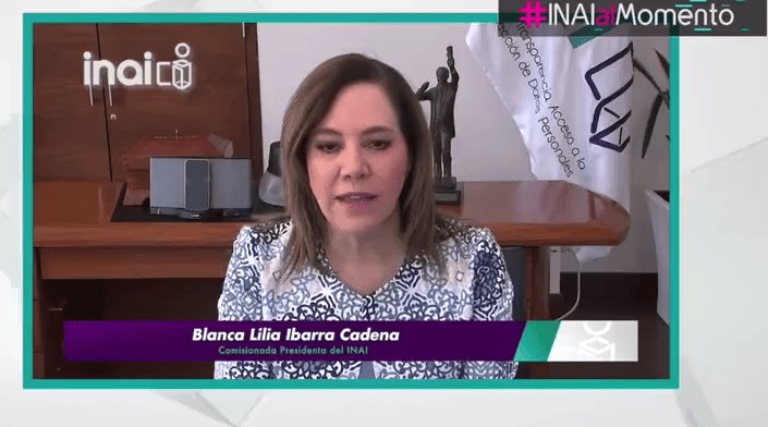 INAI no está exento de presiones políticas: Blanca Lilia Ibarra ante organismos internacionales