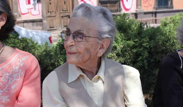 Muere la activista ´Conchita´ Calvillo a los 105 años