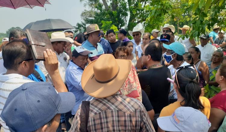 Comunidades de la zona de La Isla amagan con cerrar la Villahermosa – Cárdenas por falta de agua