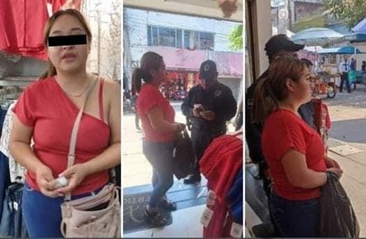 En Cárdenas detienen a mujer que robaba en tiendas de ropa