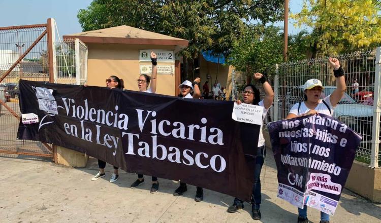 Reconocer violencia vicaria contra mujeres, demandan víctimas a diputados tabasqueños