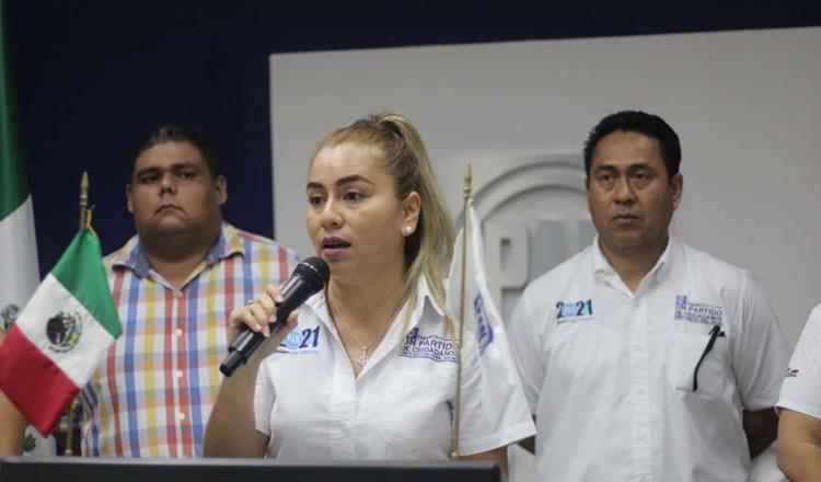 PAN nacional ha dado visto bueno para candidatura común a gubernatura en Tabasco