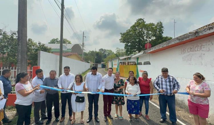 Hacen justicia a comunidades de las Cruces y Pechucalco en Cunduacán, atiende Ayuntamiento añejas demandas