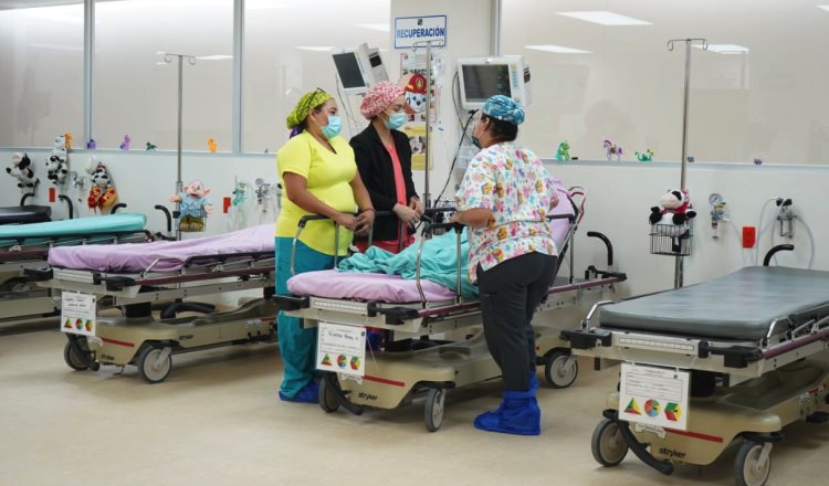 Buscan abatir rezago en Hospital del Niño con jornadas quirúrgicas en favor de 12 menores