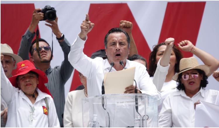 Callaron cuando Fox hizo expropiaciones en Veracruz, revira gobernador Cuitláhuac García