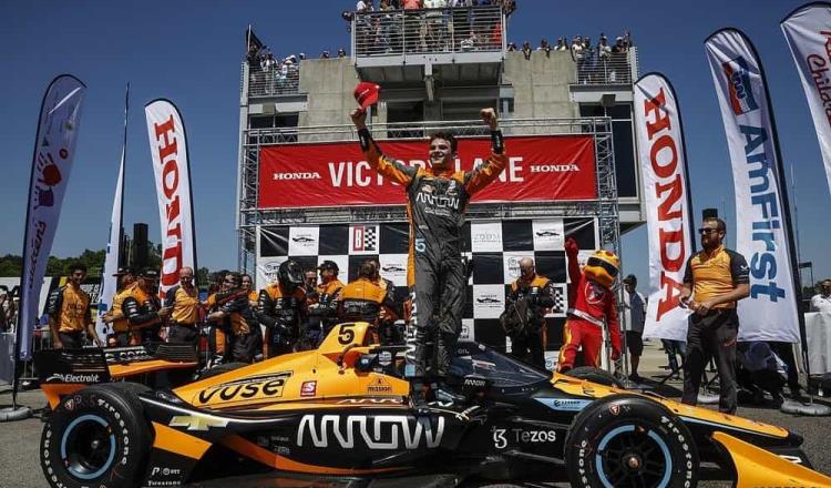 El Mexicano Pato OWard arrancará quinto en la Indy 500 