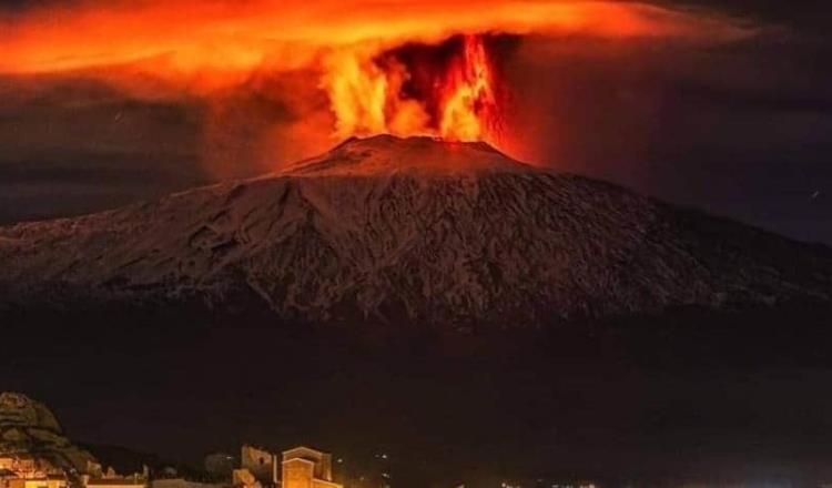 Monte Etna, el volcán más activo de Europa entra en erupción; suspenden vuelos