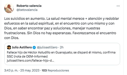 Salud mental merece más atención y se debe redoblar con salud espiritual: Padre Valencia