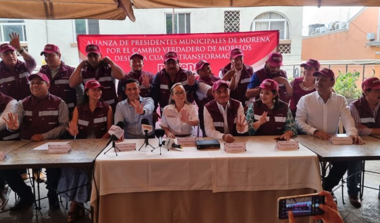 Renuncian 19 alcaldes de Morelos a sus partidos y se suman a Morena