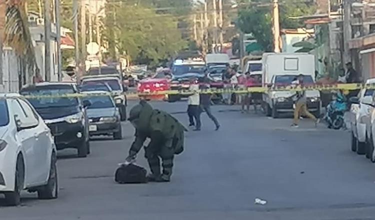 Abandonan maleta con presunta bomba en calles de Playa del Carmen