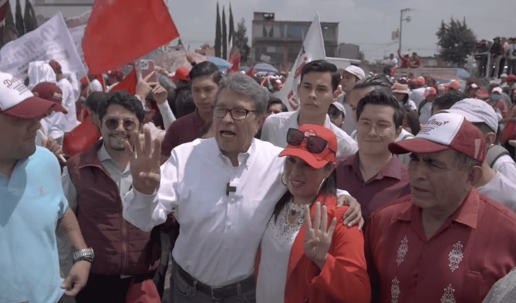 Monreal llama a la unidad en Edomex "para que no dure 100 años el PRI" en el gobierno