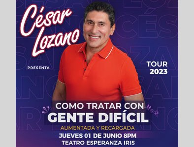 Llega este jueves César Lozano a Villahermosa