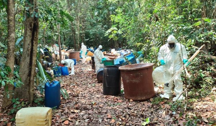 Desmantelan laboratorio clandestino de drogas sintéticas en Quintana Roo