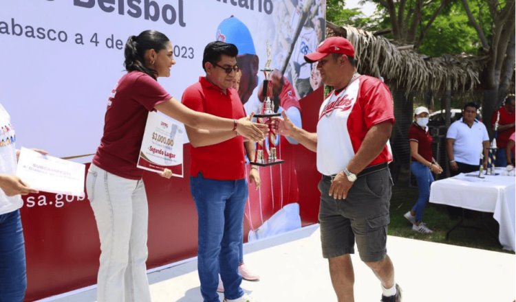 Yakis de Dos Montes ganó primer torneo de beisbol de las comunidades indígenas en Centro