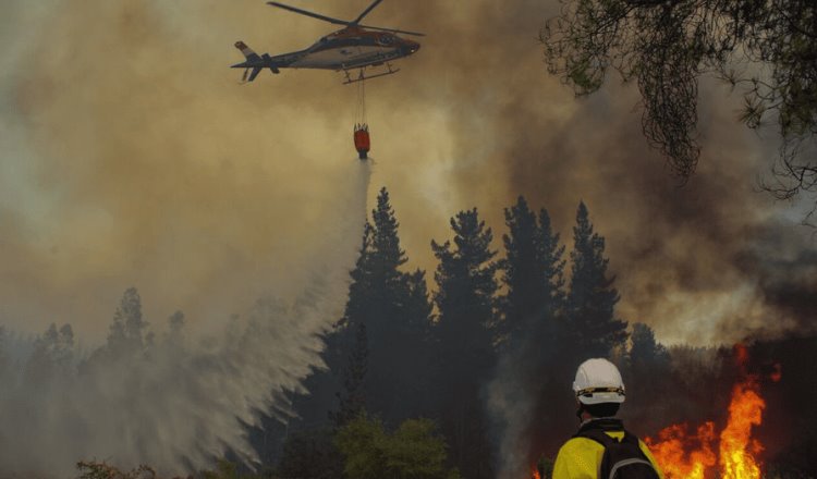 En Canadá autoridades emiten alerta por incendios forestales
