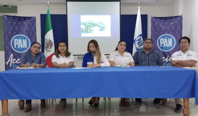 Lamenta PAN Tabasco retraso en obra del malecón y sobreprecio en kioscos de 22 mdp