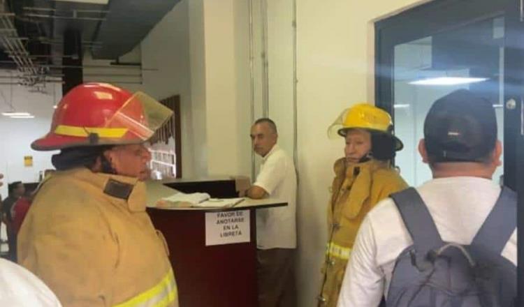 Falsa alarma de incendio moviliza a burócratas en Administrativo de Gobierno