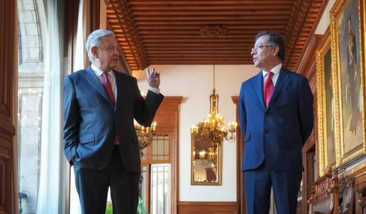AMLO se suma a muestras de apoyo para el presidente de Colombia